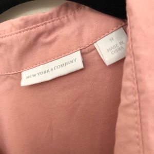 “New York & company” In rose pink